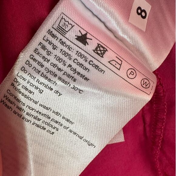 NWT Ba&sh Embroidered Ilo Fuchsia Blouse Size Medium - Picture 9 of 12